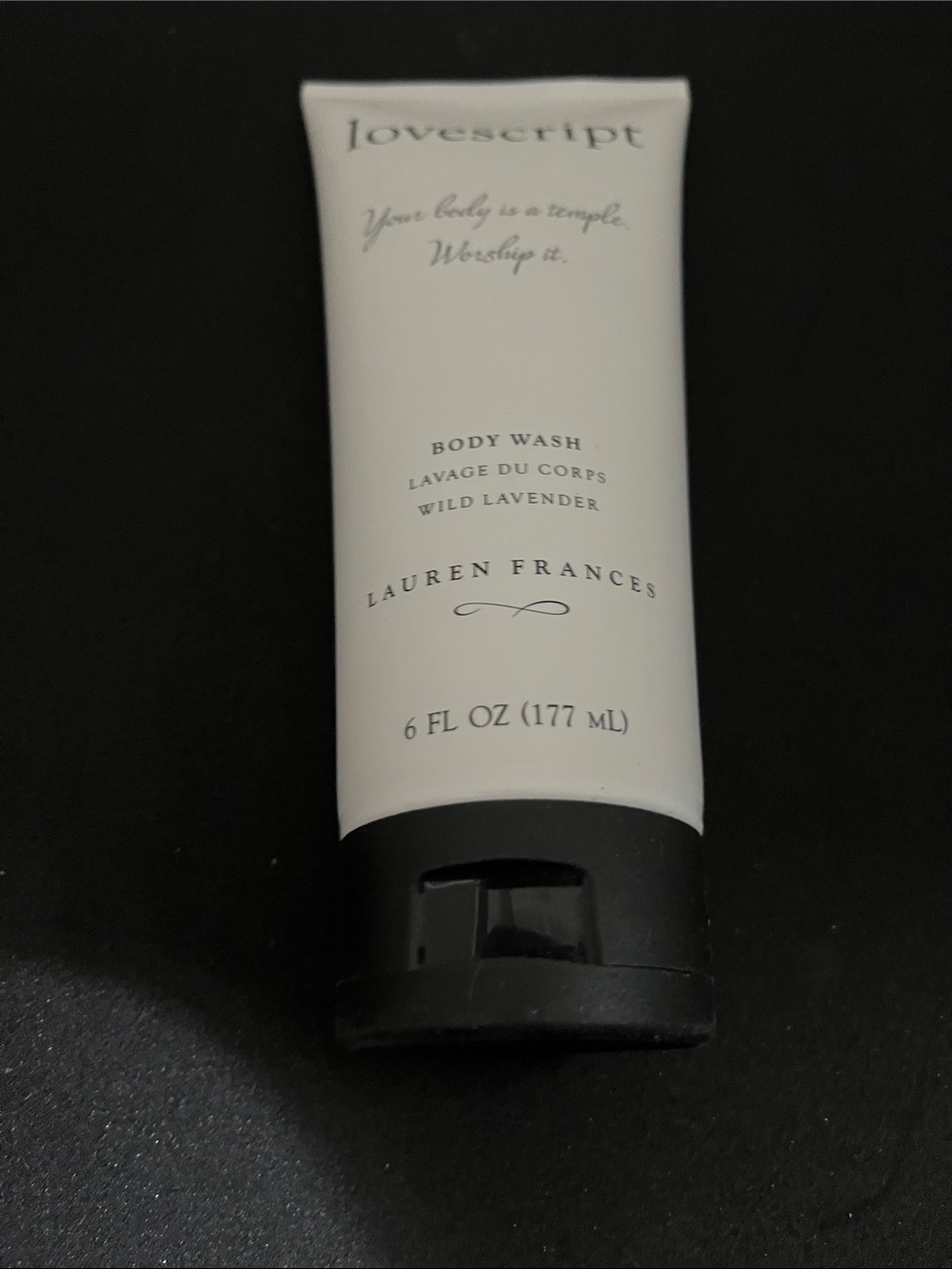 Lovescript Wild Lavender Body Wash - White